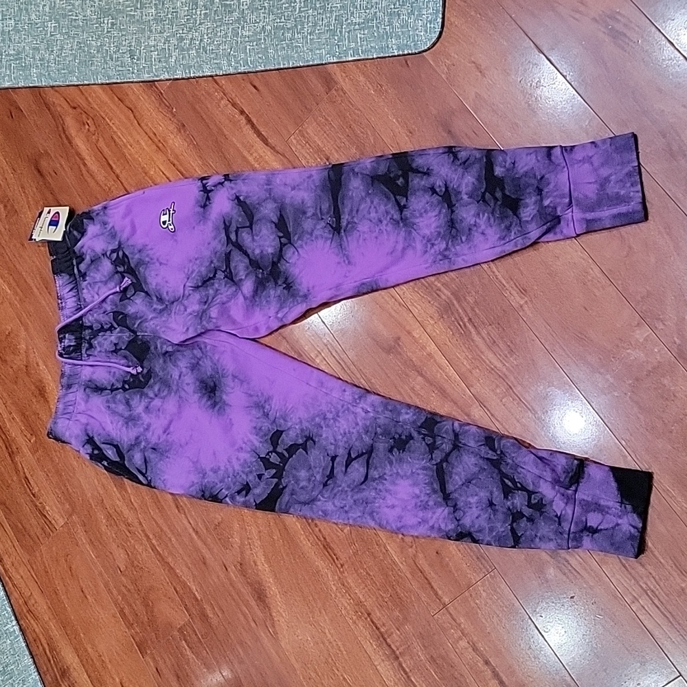 NWT Men's Champion tie dye sweatpants